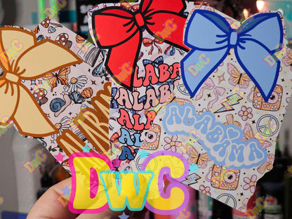 Abc alabama bow cardstock