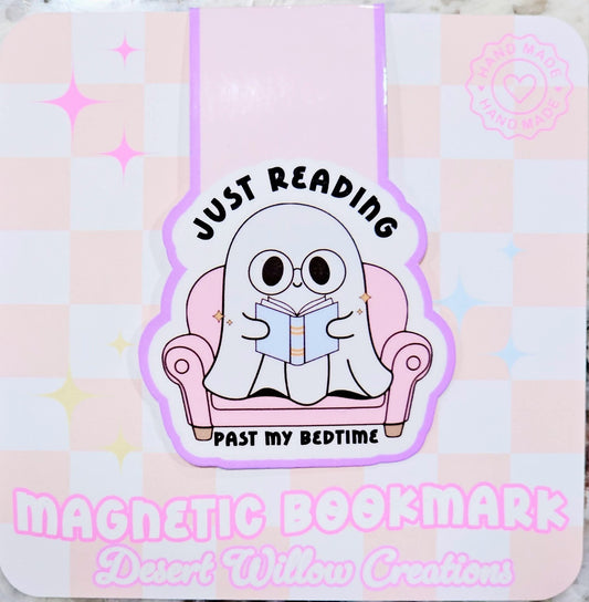 Ghosty magnetic bookmark