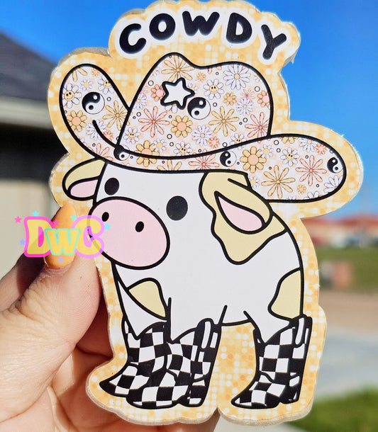 Sunshine scent cowdy  cardstock
