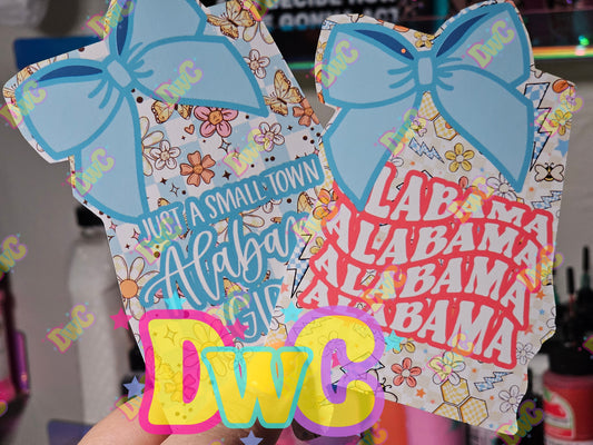 Abc alabama bow cardstock