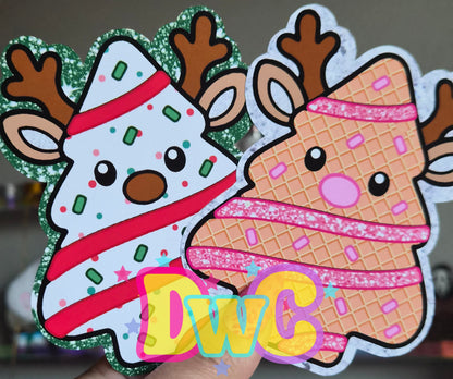 Abc reindeer snack cake