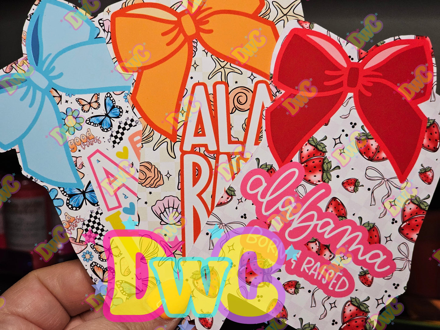 Abc alabama bow cardstock