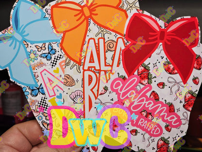 Abc alabama bow cardstock