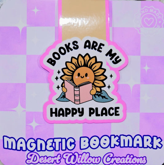 Sunflower magnetic bookmark