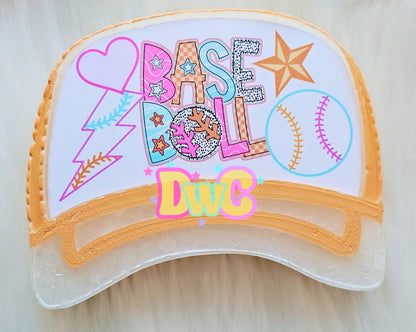 Abc trucker hat ( cardstock)