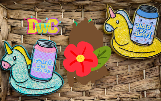 Southern glitter can floaty