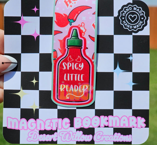 Spicy reader magnetic bookmark