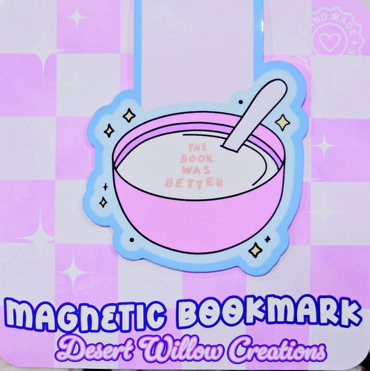 Cereal magnetic book mark